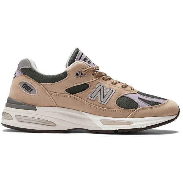 New Balance 991v2 MiUK Essentially Offbeat Pack Cement