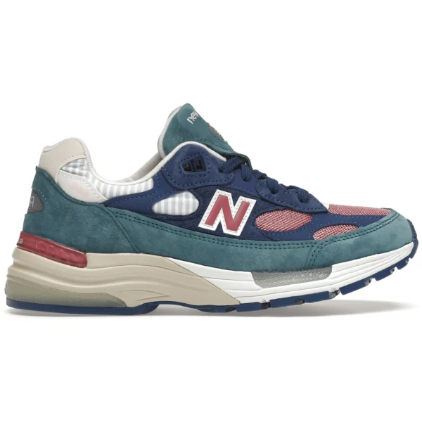 New Balance 992 Blue Teal Rose