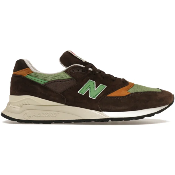 New Balance 998 MiUSA Teddy Santis Brown Green
