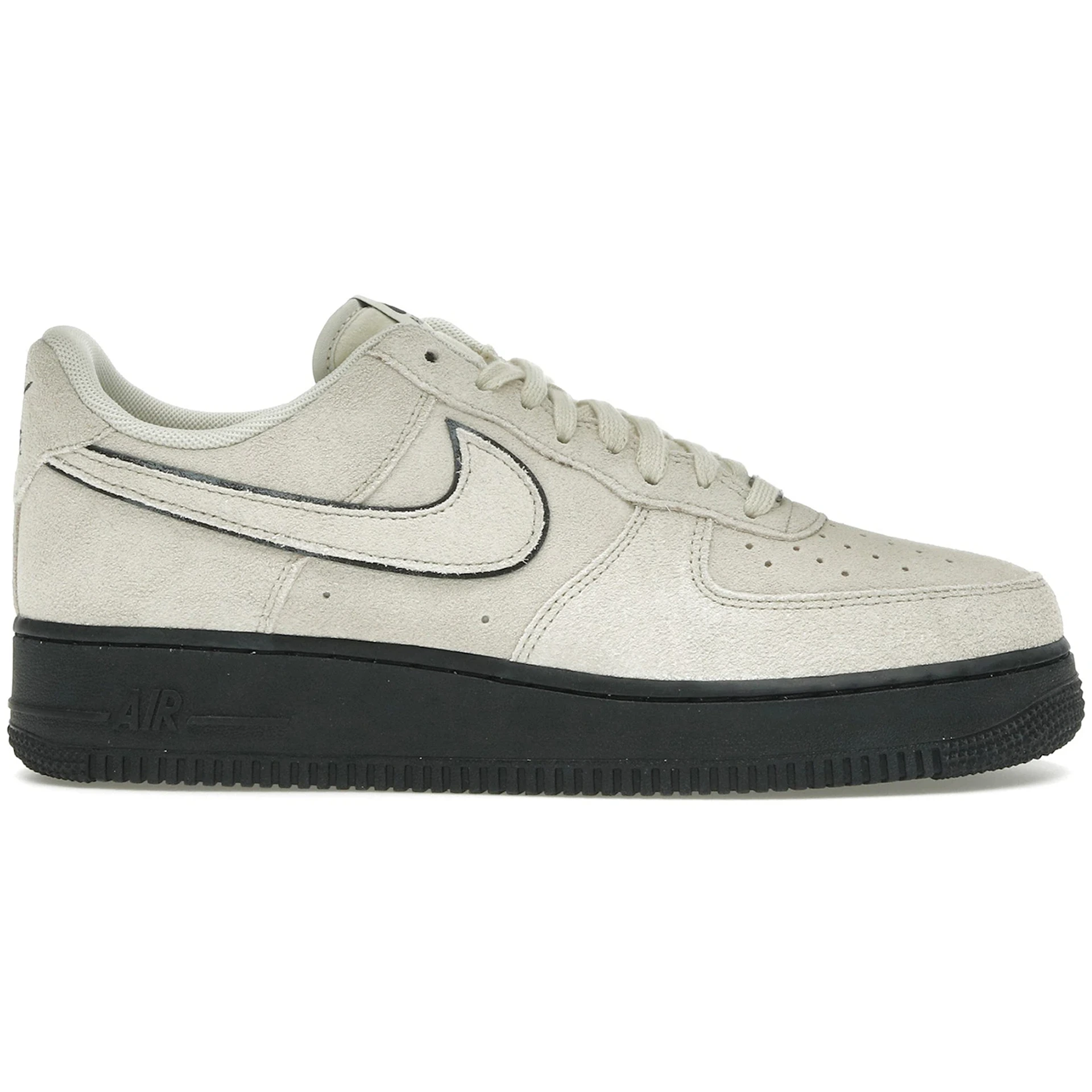 Nike Air Force 1 07 LV8 Light Khaki Black 3 Nike Air Force 1 07 LV8 Light Khaki Black