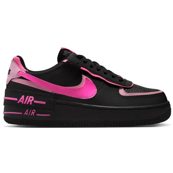 Nike Air Force 1 Low Shadow Black Pink Spell (Womens)