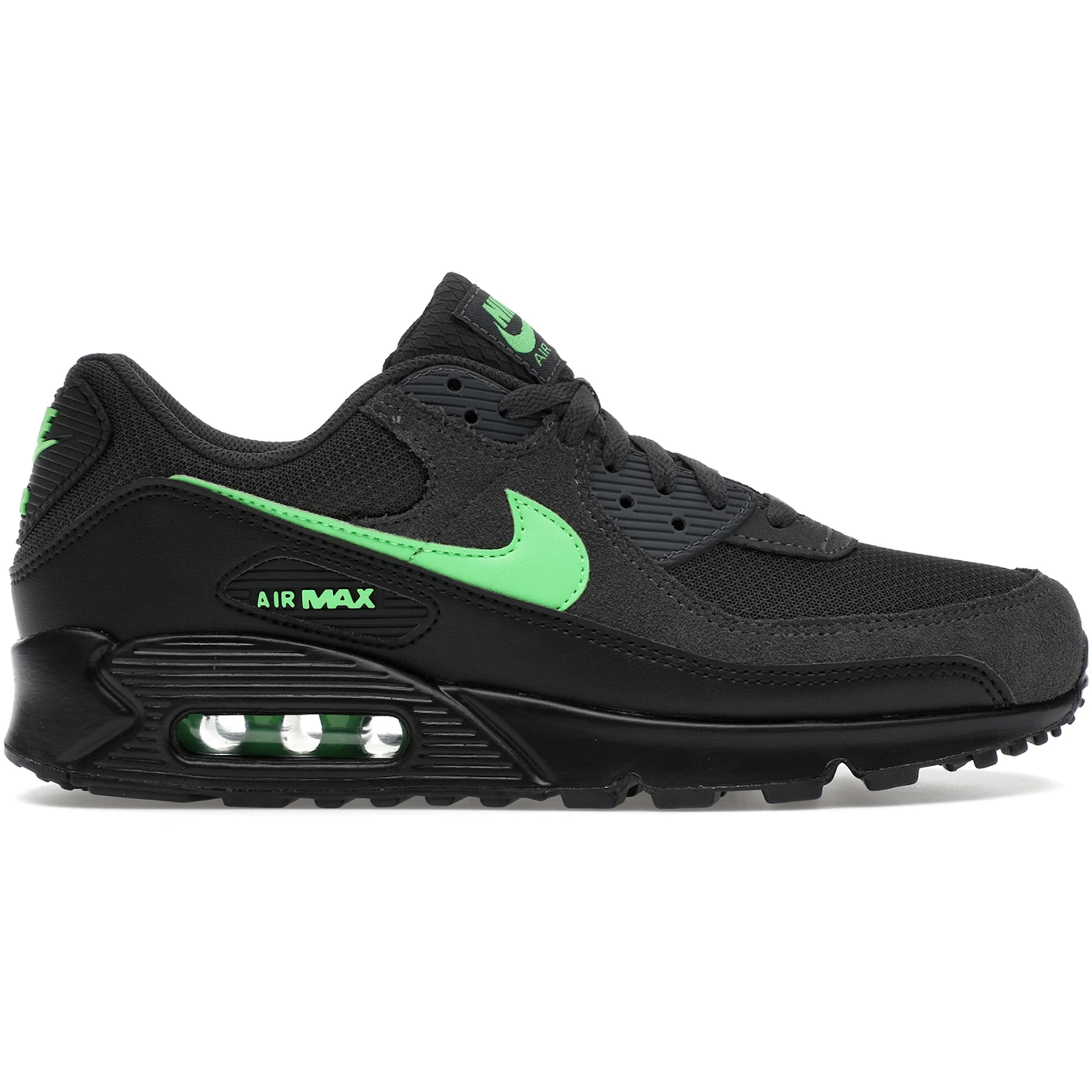 Nike Air Max 90 Black Green Strike 2 Nike Air Max 90 Black Green Strike