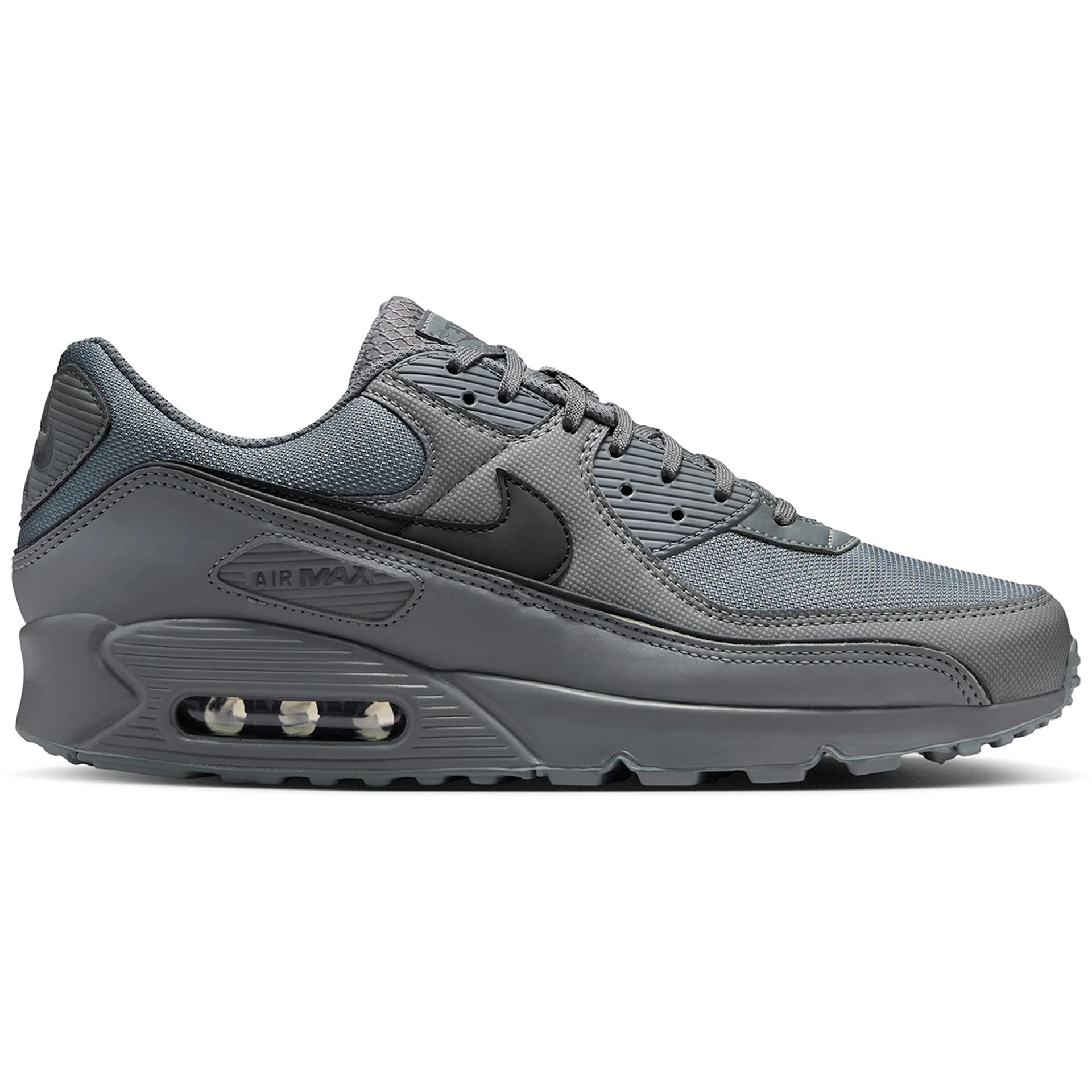 Nike Air Max 90 Premium Smoke Grey Black 3 Nike Air Max 90 Premium Smoke Grey Black