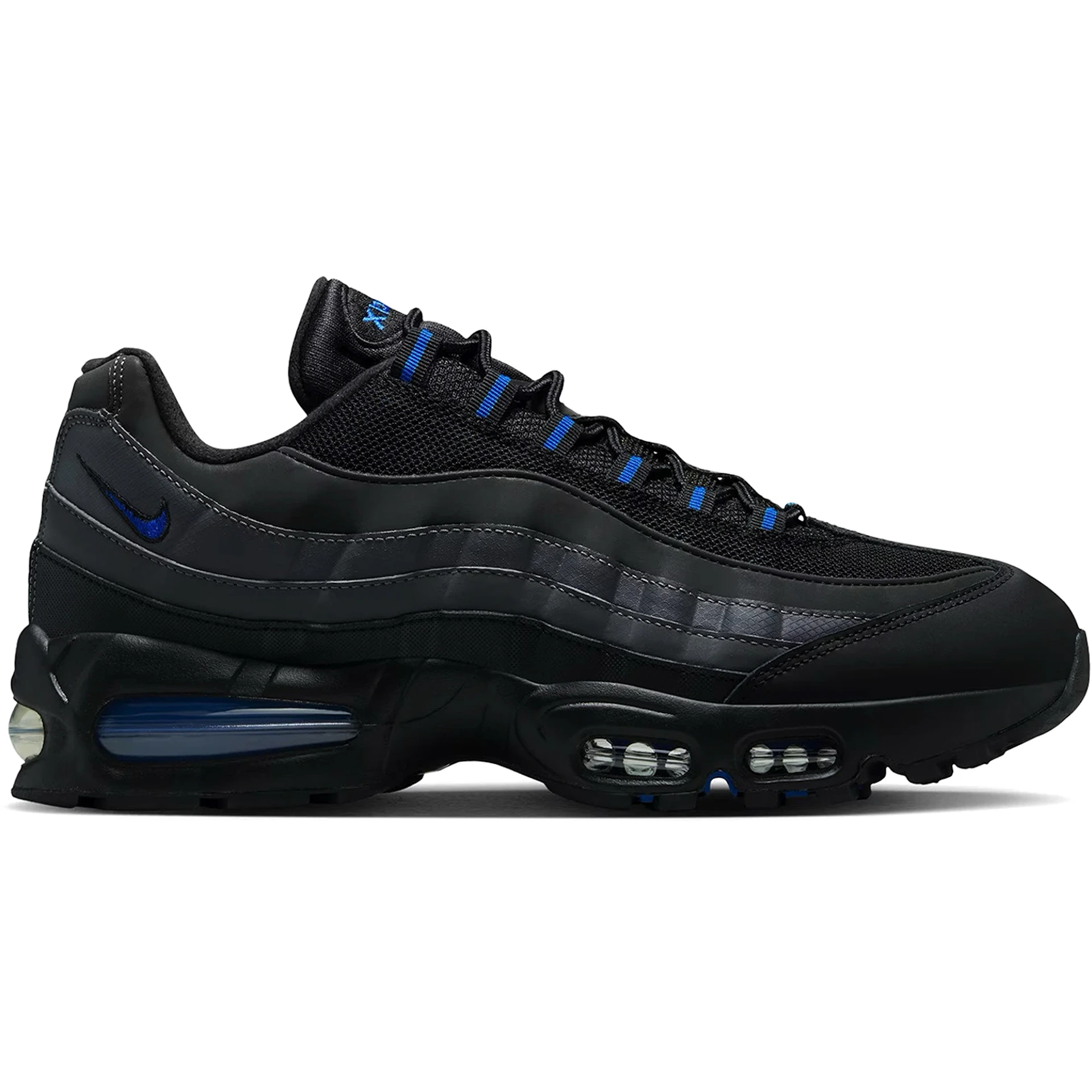 Nike Air Max 95 Big Bubble Black Game Royal 3 Nike Air Max 95 Big Bubble Black Game Royal