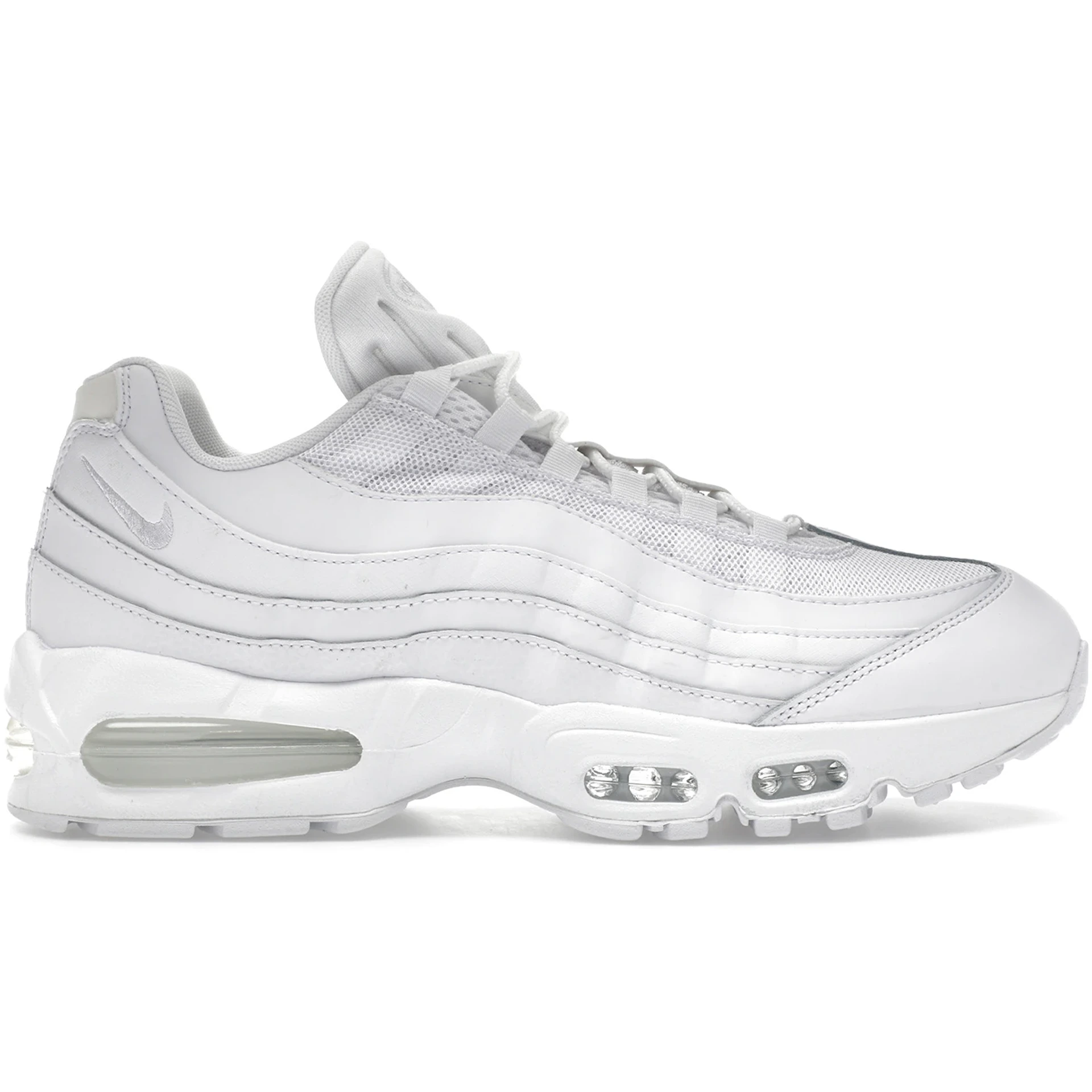 Nike Air Max 95 OG Big Bubble Triple White 1 Nike Air Max 95 OG Big Bubble Triple White