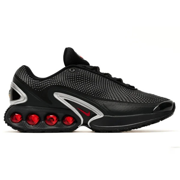 Nike Air Max Dn Black Metallic Silver Red