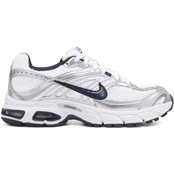 Nike Air Max Moto 2K White Navy Metallic Silver (Womens)
