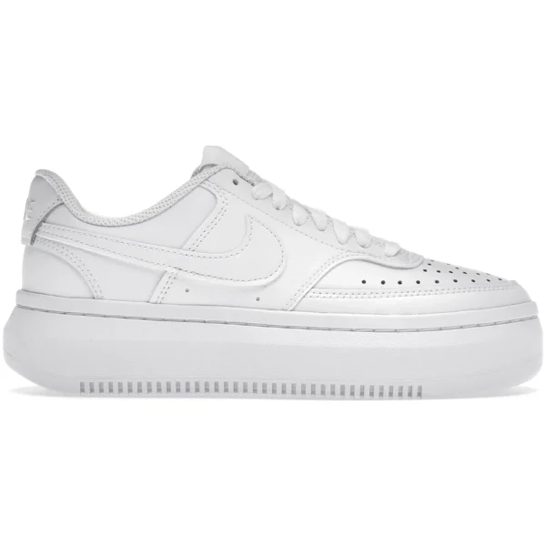 Nike Court Vision Alta Low Triple White (Womens)
