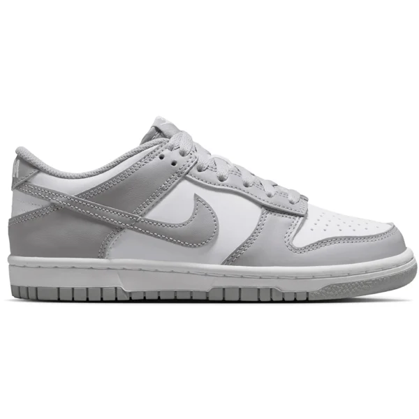 Nike Dunk Low White Light Smoke Grey (GS)