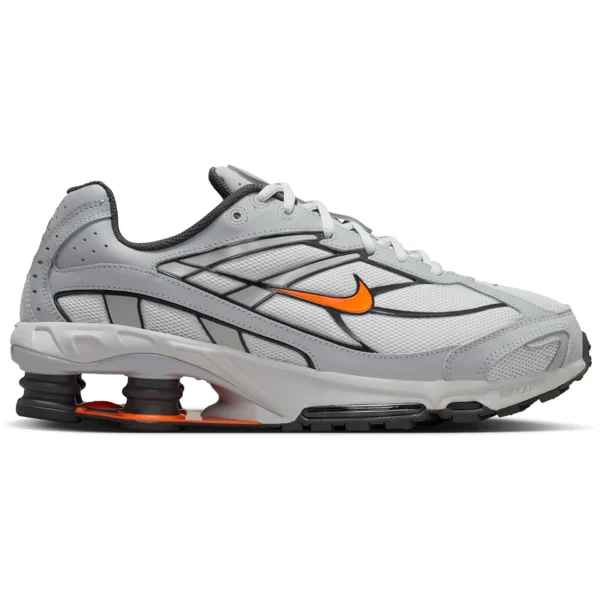 Nike Shox Ride 2 Light Smoke Grey Total Orange