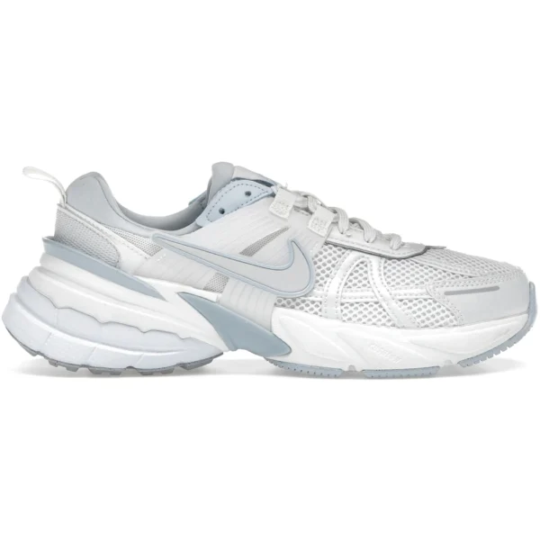 Nike V2K Run Platinum Tint Summit White Light Smoke Grey (Womens)