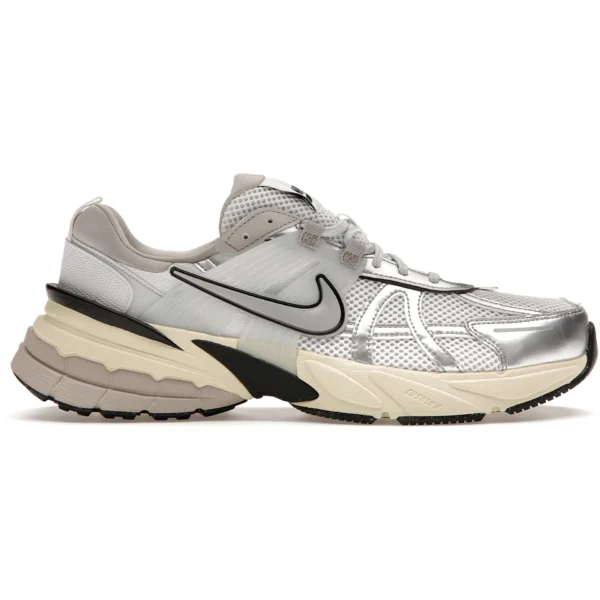 Nike V2K Run Summit White Metallic Silver (Womens)