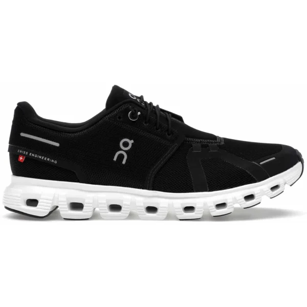 On Running Cloud 6 Black White (Womens)