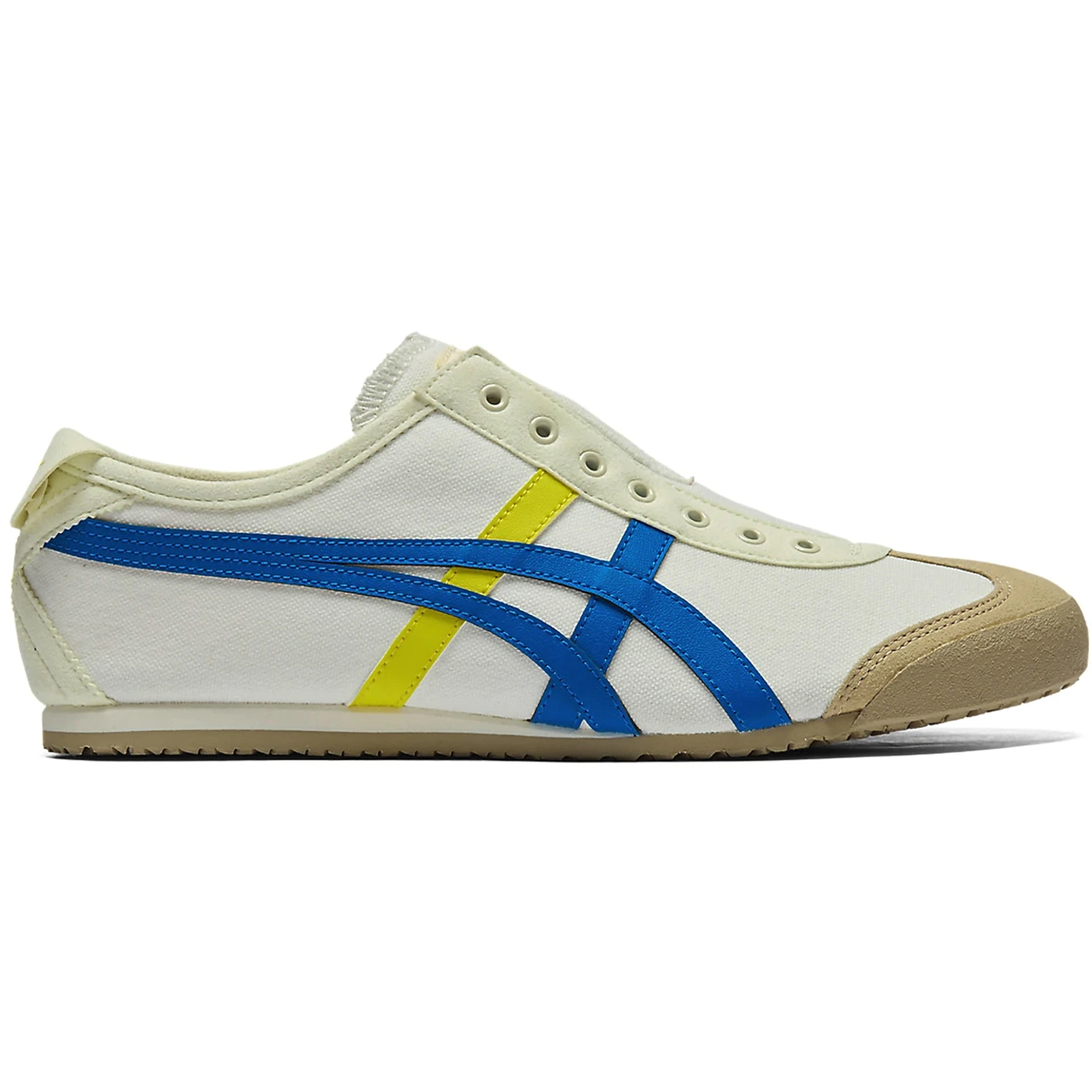 Onitsuka Tiger Mexico 66 Slip-On Cream Directoire Blue 1 Onitsuka Tiger Mexico 66 Slip On Cream Directoire Blue