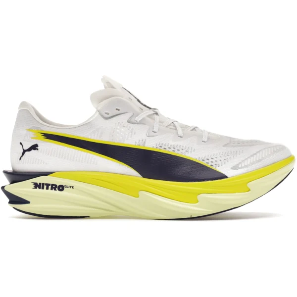 Puma Deviate Nitro Elite 4 White Apple Spritz Lime
