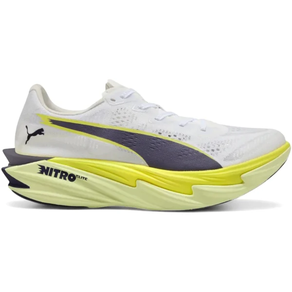Puma Deviate Nitro Elite 4 White Apple Spritz Lime (Womens)