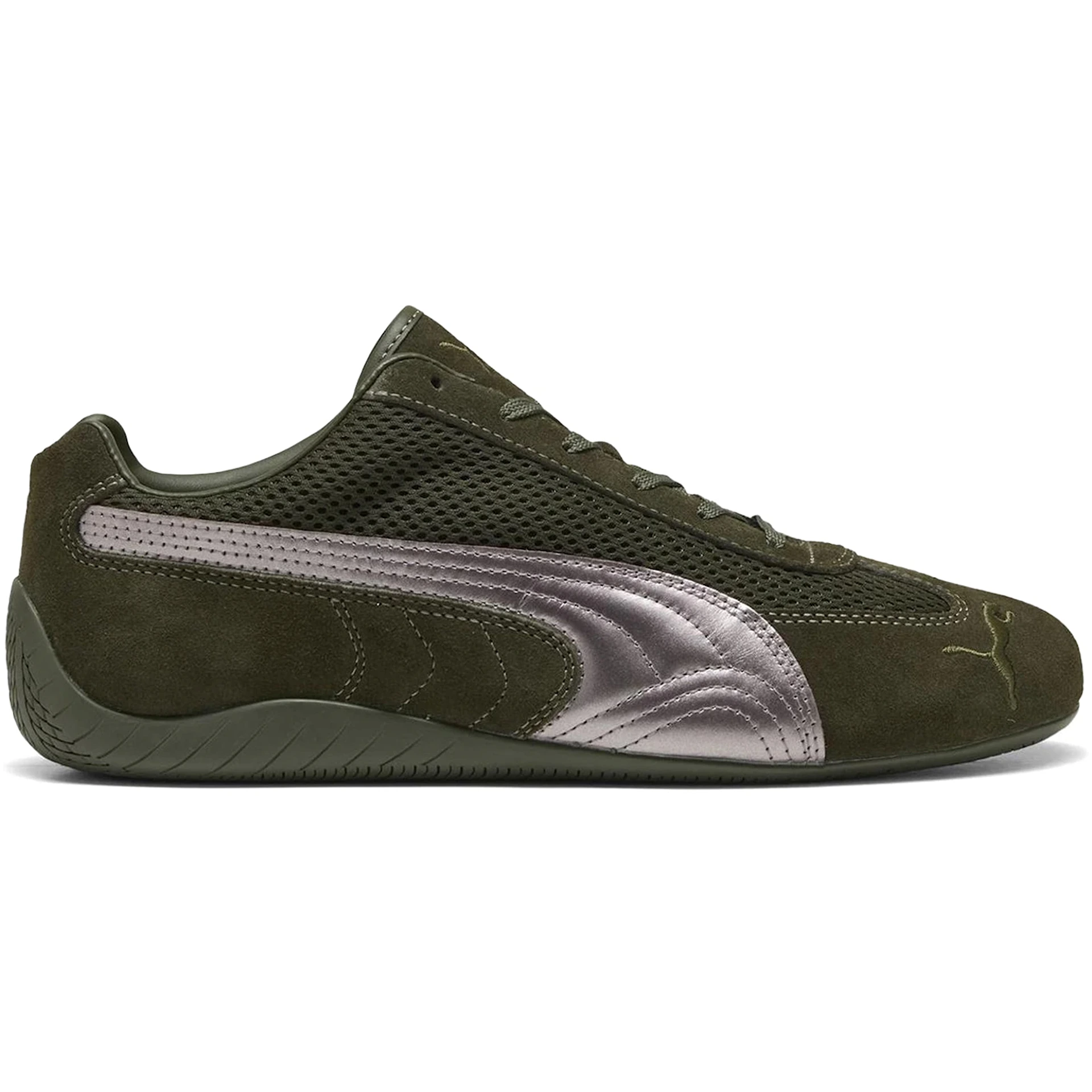 Puma Speedcat Premium Dark Olive Matte Silver 1 Puma Speedcat Premium Dark Olive Matte Silver 1