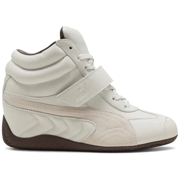 Puma Speedcat Wedge White Brown (Womens)