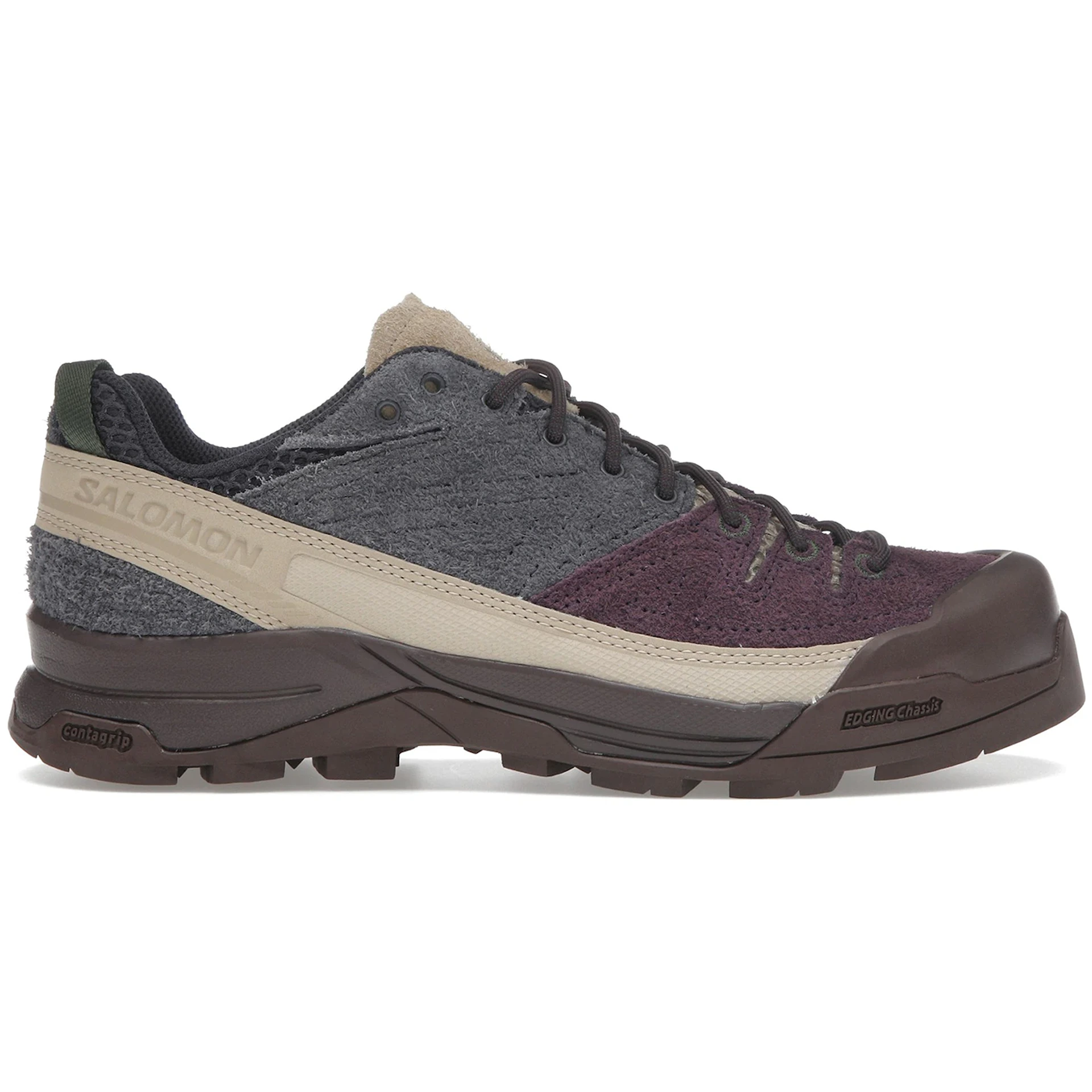 Salomon X-ALP Suede Plum Perfect Nine Iron 2 Salomon X ALP Suede Plum Perfect Nine Iron 1