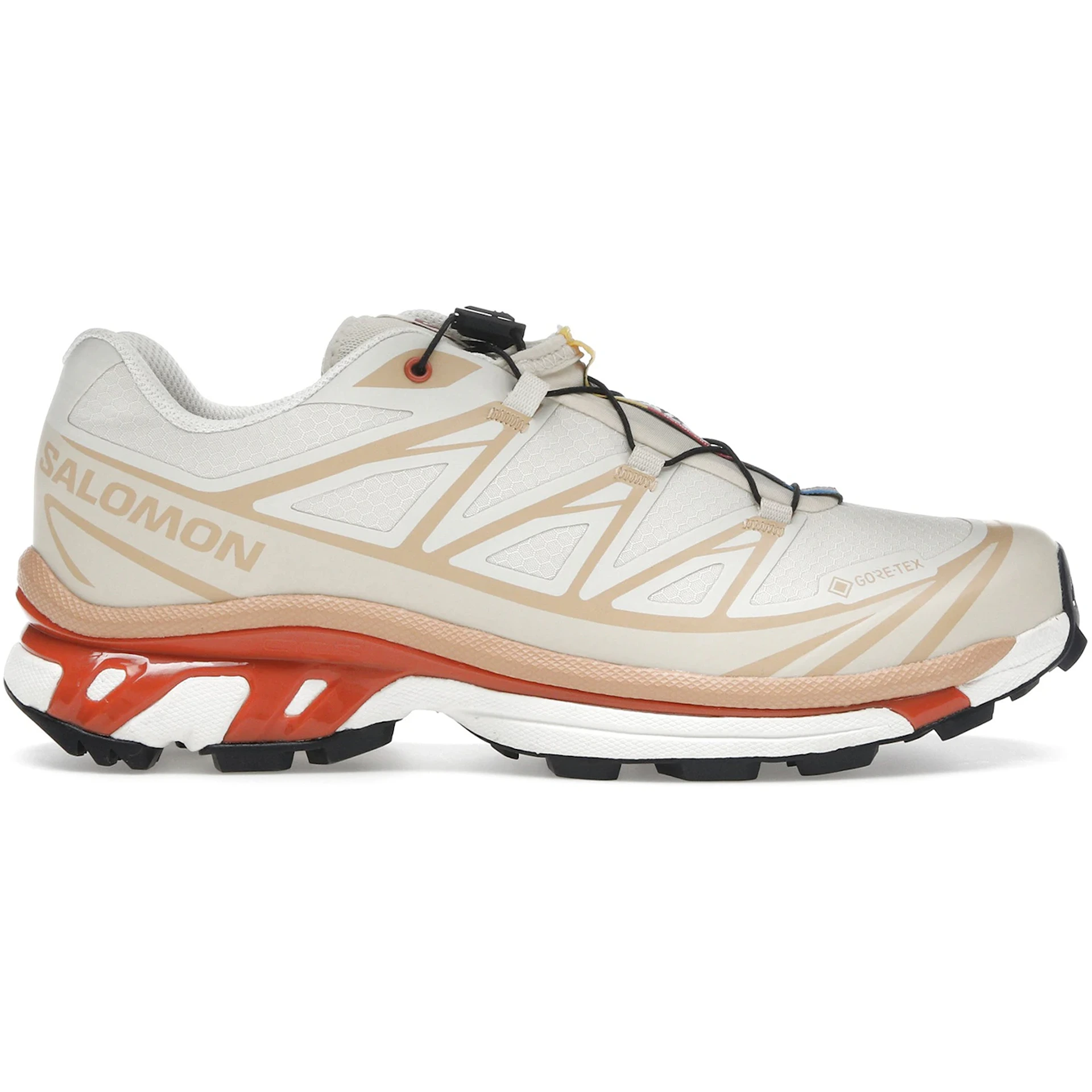 Salomon XT-6 Gore-Tex Almond Milk Soft Clay 1 Salomon XT 6 Gore Tex Almond Milk Soft Clay 1