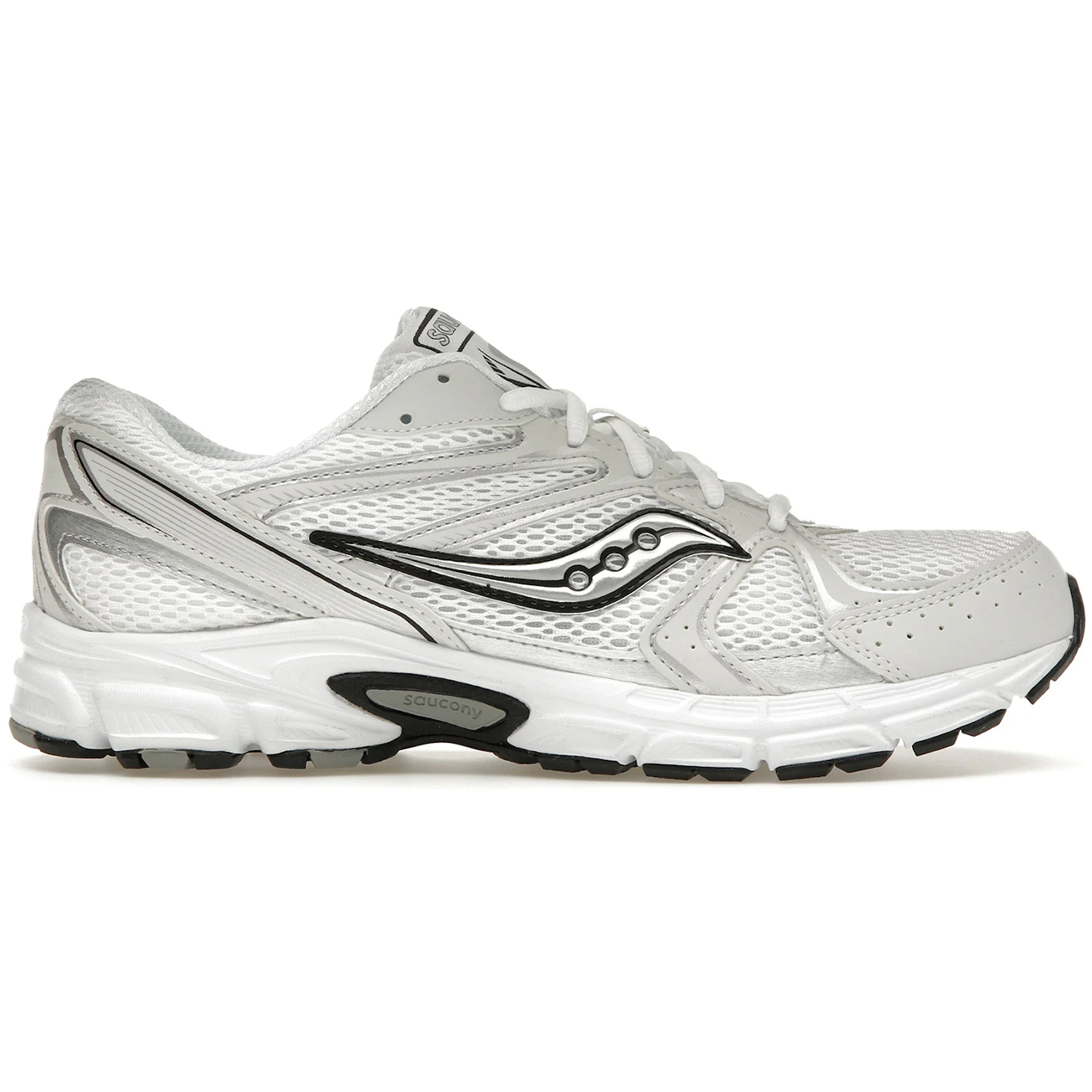 Saucony Grid Ride Millennium White Silver 1 Saucony Grid Ride Millennium White Silver 1