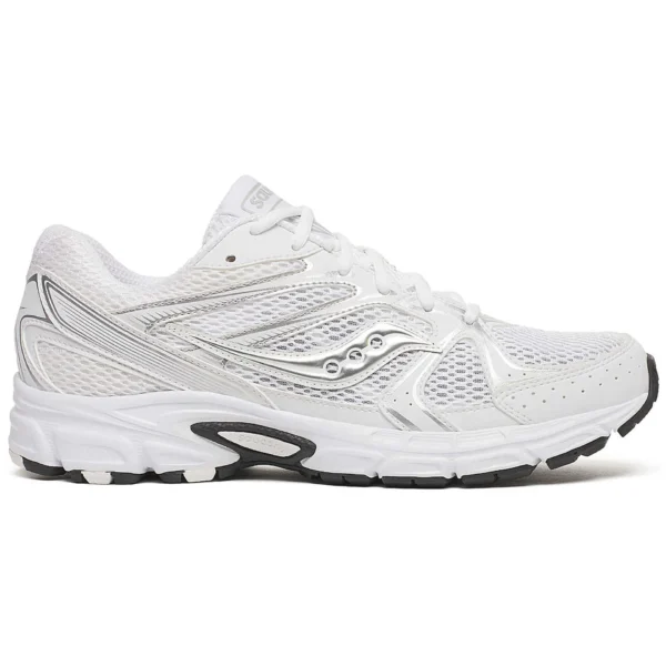 Saucony Grid Ride Millennium White Silver Black