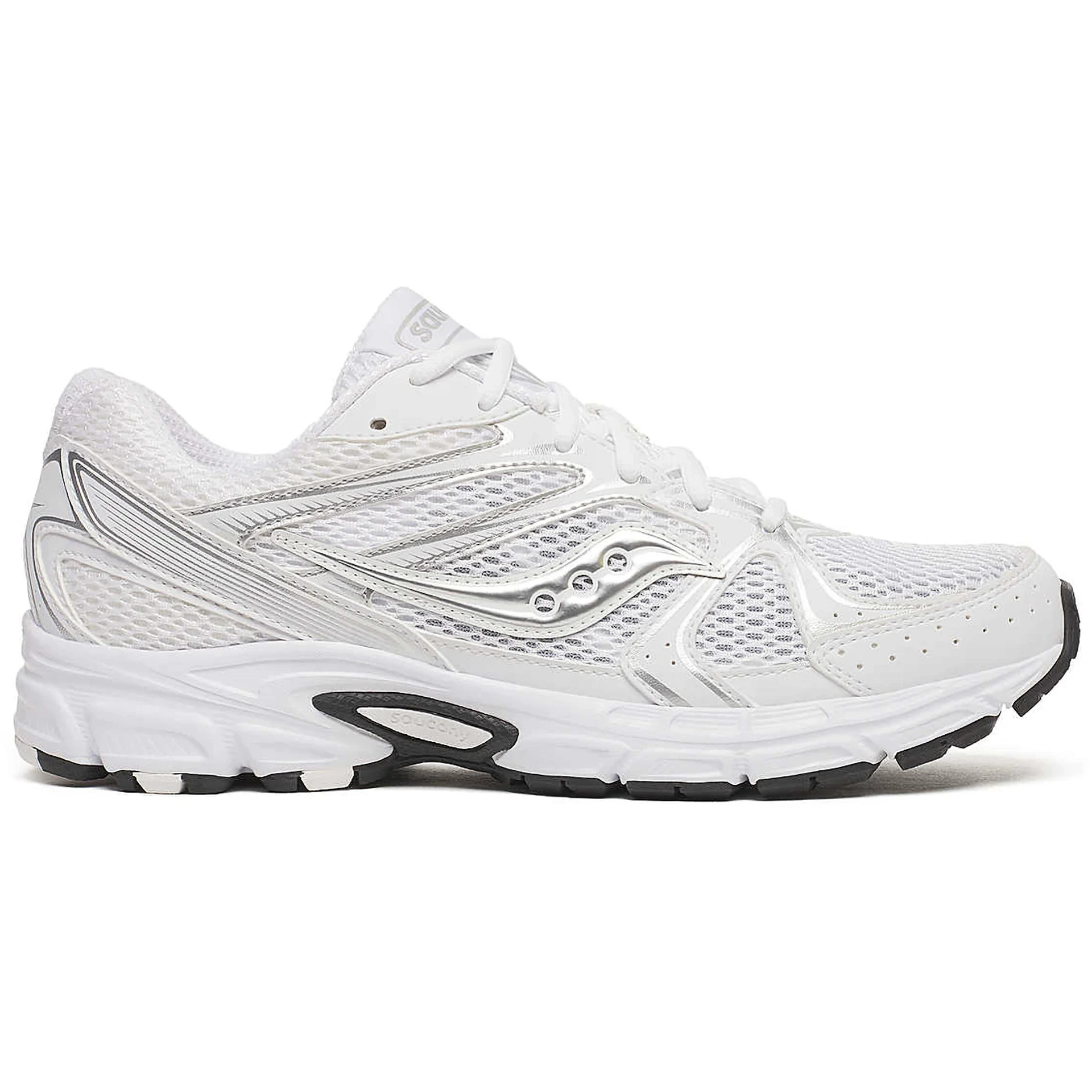 Saucony Grid Ride Millennium White Silver Black 1 Saucony Grid Ride Millennium White Silver Black 1