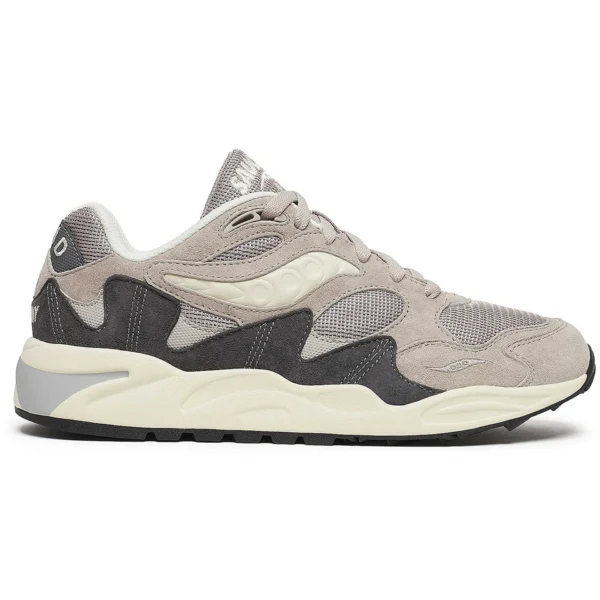 Saucony Grid Shadow 2 Essential Grey Cream