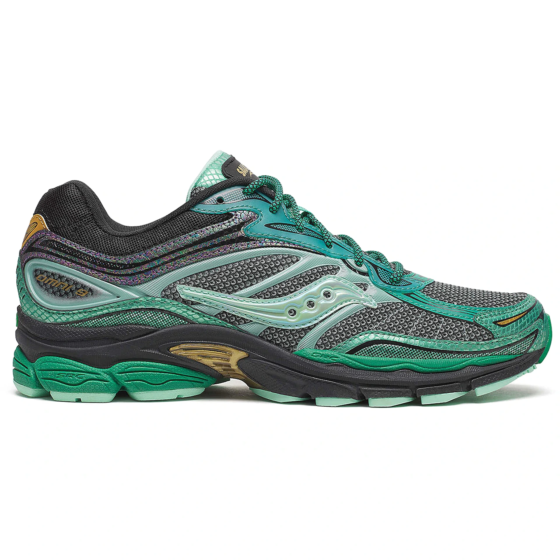 Saucony ProGrid Omni 9 Glowaconstrictor Green 2 Saucony ProGrid Omni 9 Glowaconstrictor Green 1