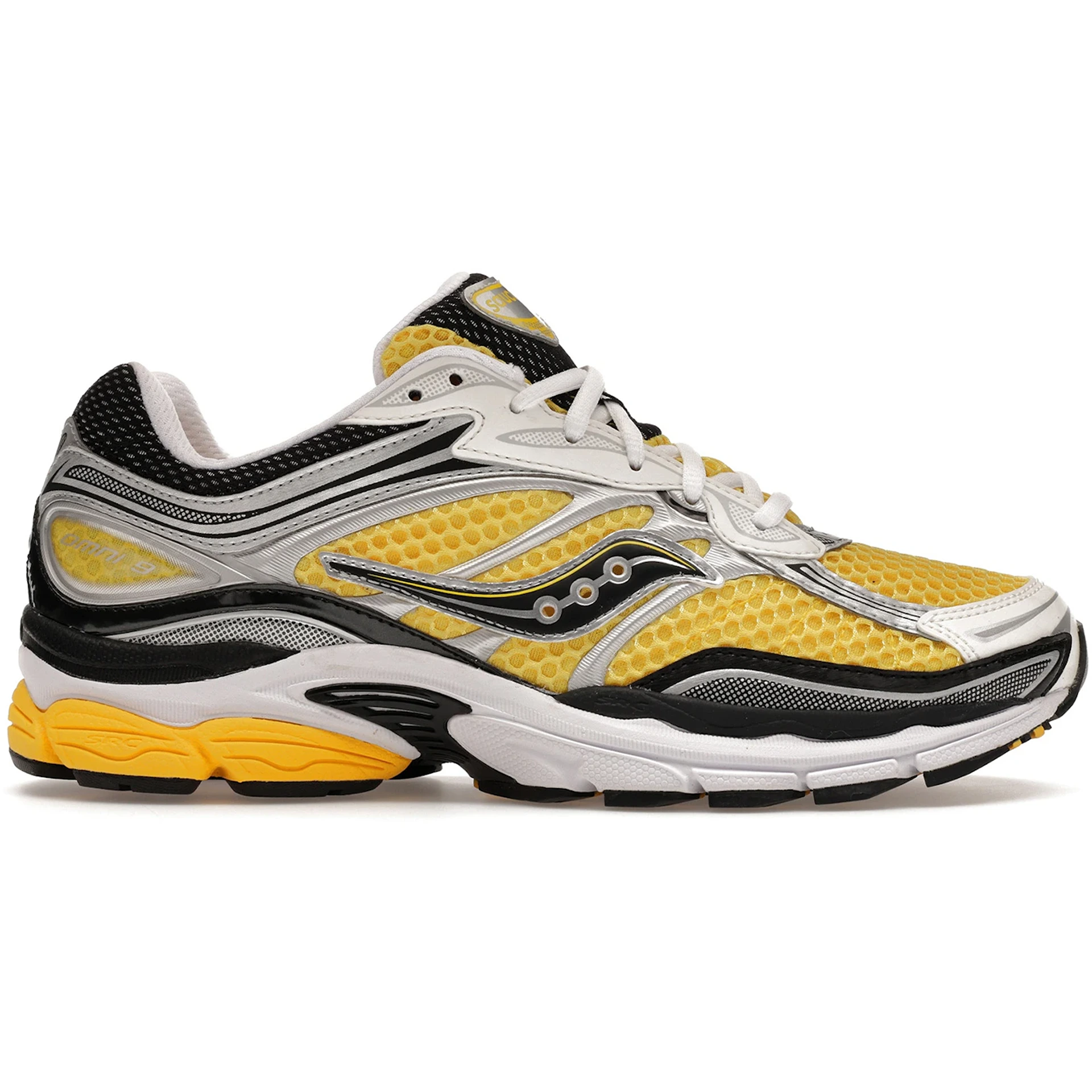 Saucony ProGrid Omni 9 Lemon Silver 2 Saucony ProGrid Omni 9 Lemon Silver 1