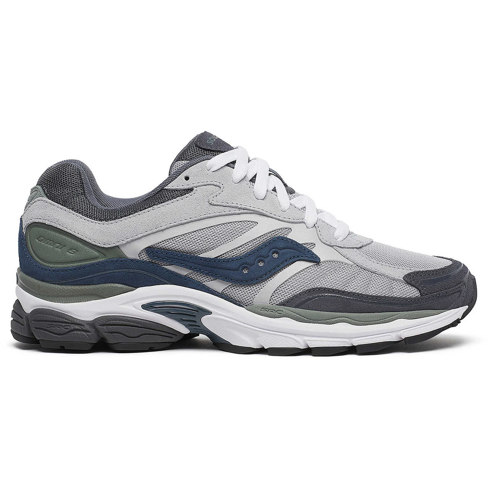Saucony ProGrid Omni 9 Premium Grey Agave Navy 2 Saucony ProGrid Omni 9 Premium Grey Agave Navy 1