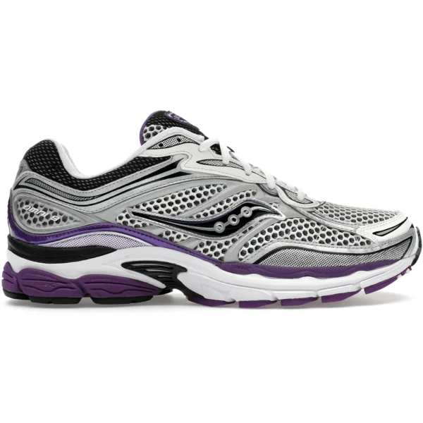 Saucony ProGrid Omni 9 White Black Silver Purple