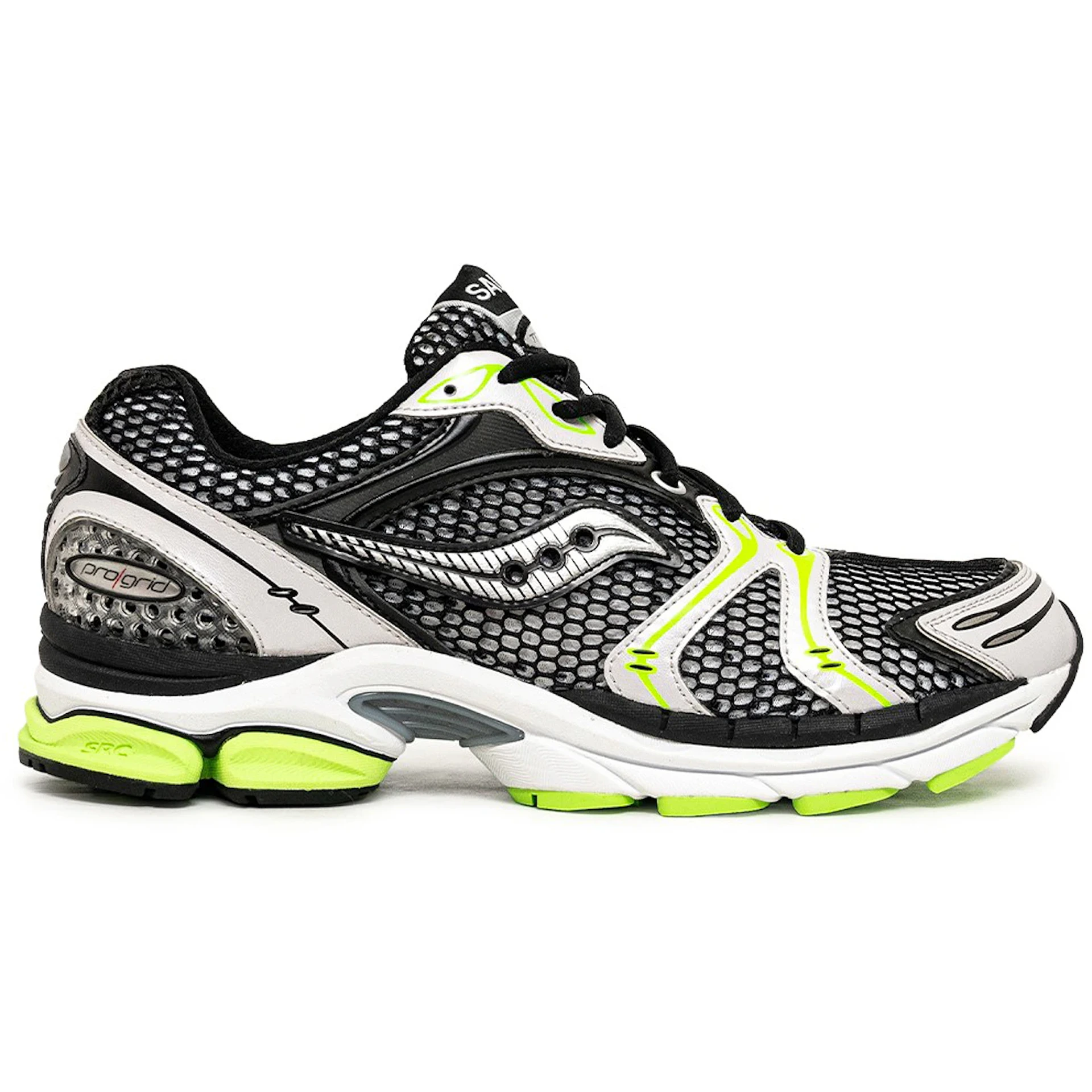 Saucony ProGrid Triumph 4 Black Speed Green 1 Saucony ProGrid Triumph 4 Black Speed Green 1