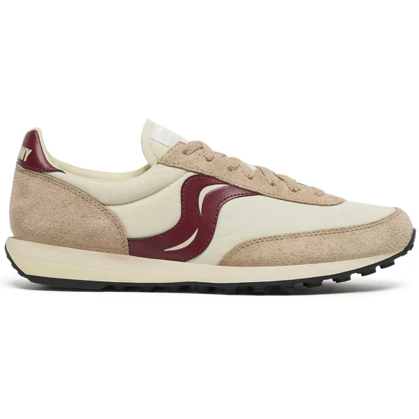 Saucony Trainer 80 Original Beige Burgundy
