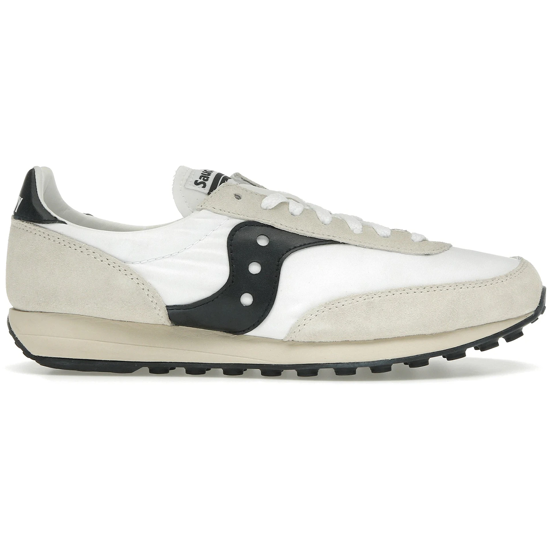 Saucony Trainer 80 White Black 2 Saucony Trainer 80 White Black 1