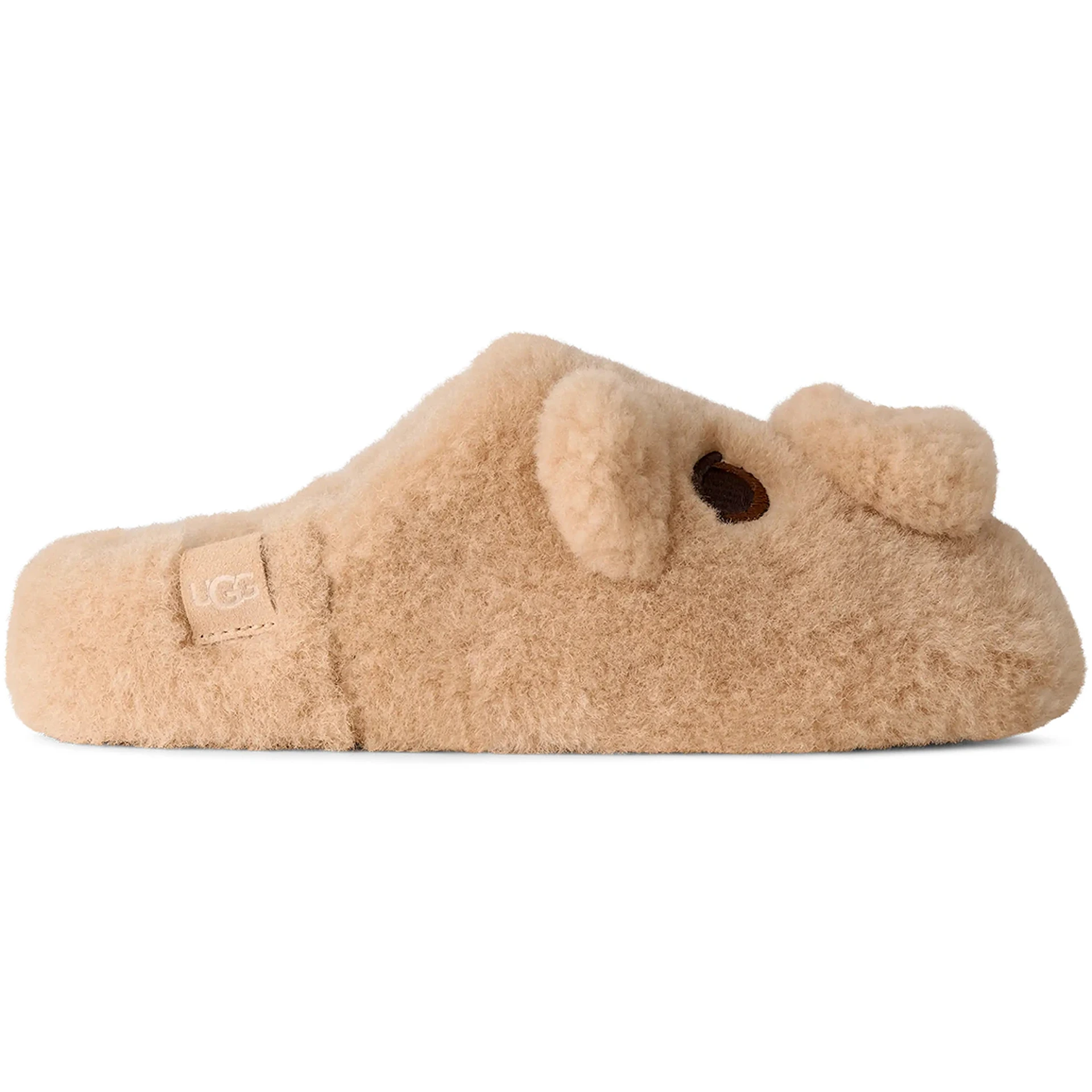 UGG Elea Pooch Slip-On Slipper Sand Castle (Womens) 2 UGG Elea Pooch Slip On Slipper Sand Castle Womens 1
