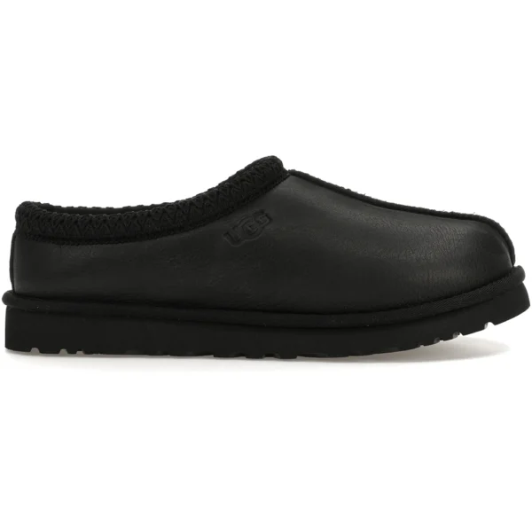 UGG Tasman Leather Slipper Black