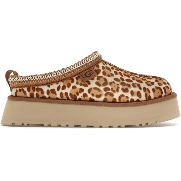 UGG Tazz Plains Slipper Felicity Leopard Jasmine (Womens)