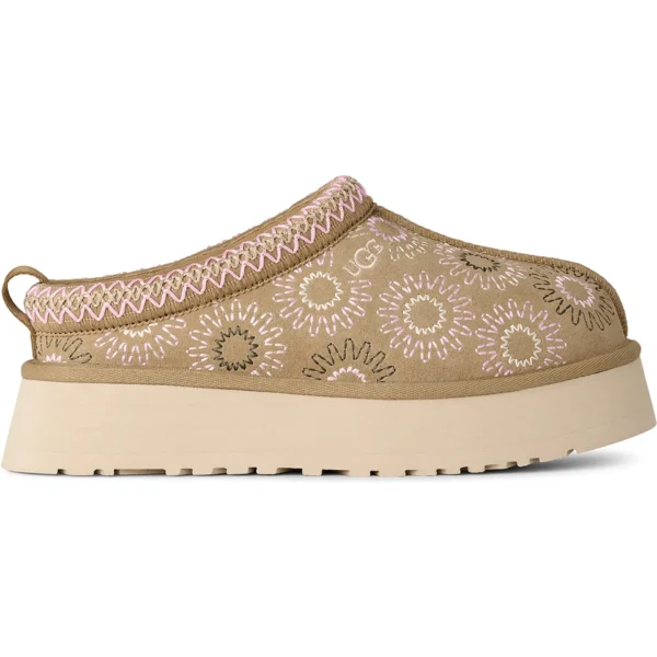 UGG Tazz Sun Stitch Slipper Mustard Seed (Womens)