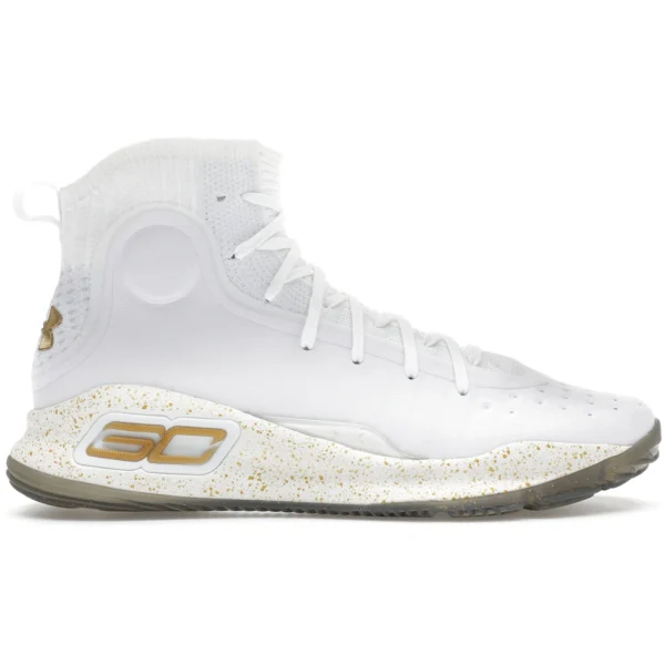 Under Armour Curry 4 Retro White Gold