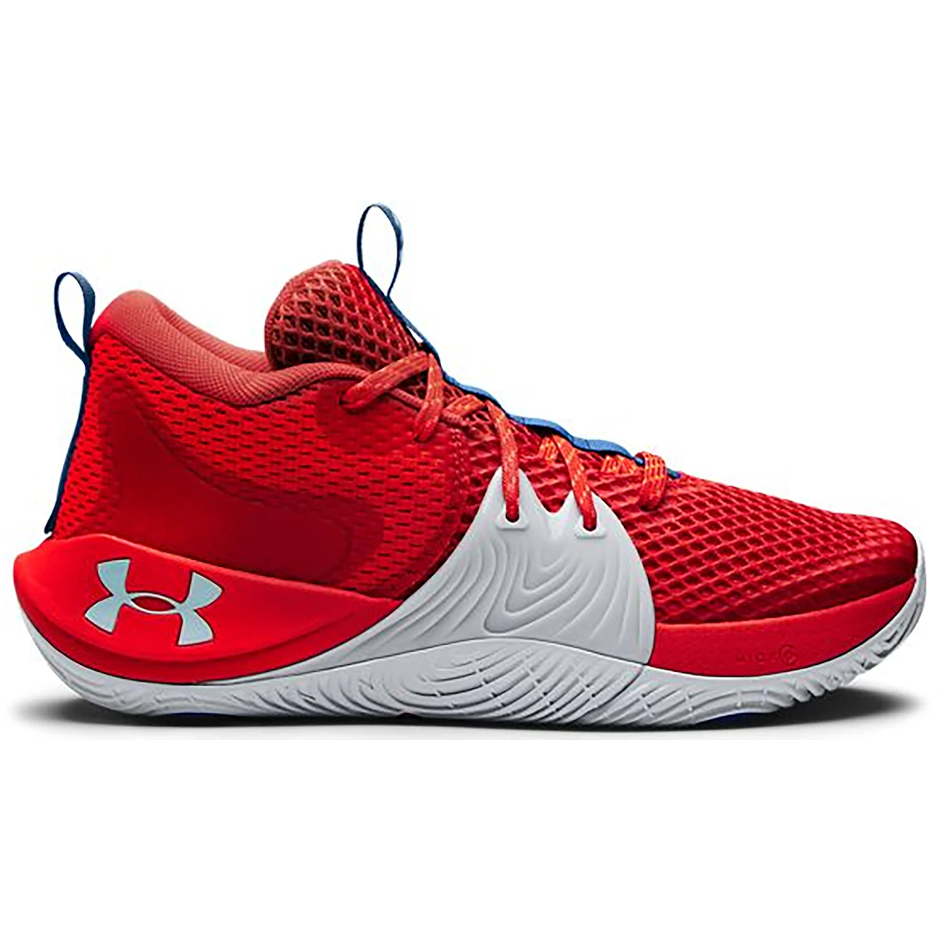 Under Armour Embiid One Versa Red 2 Under Armour Embiid One Versa Red