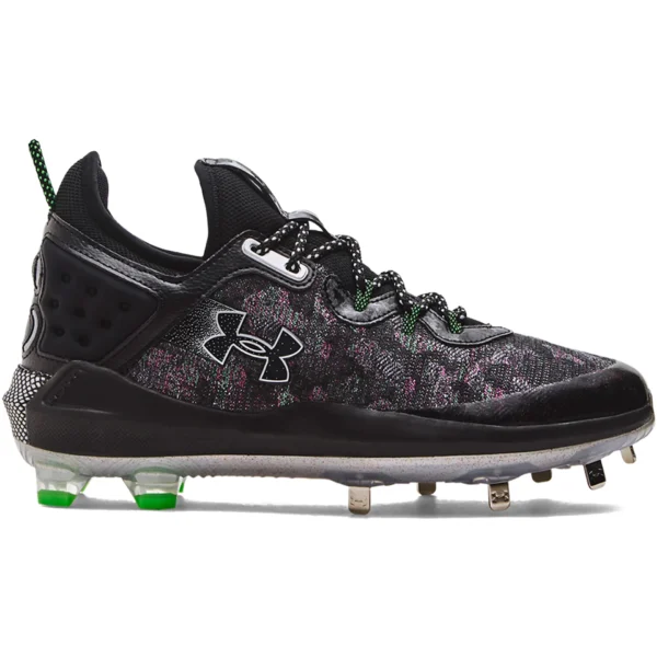 Under Armour Harper 8 Low ST Black Pink Green