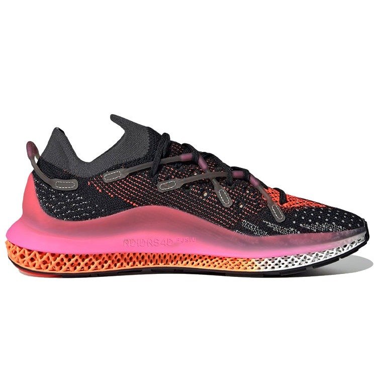 adidas 4D Fusio Black Pink Orange 4 adidas 4D Fusio Black Pink Orange