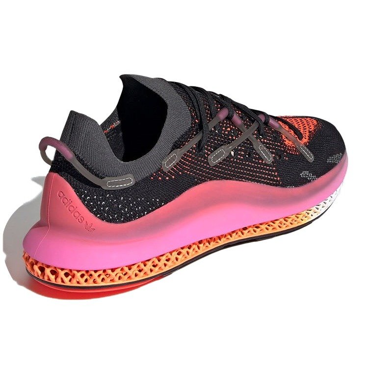 adidas 4D Fusio Black Pink Orange 6 adidas 4D Fusio Black Pink Orange