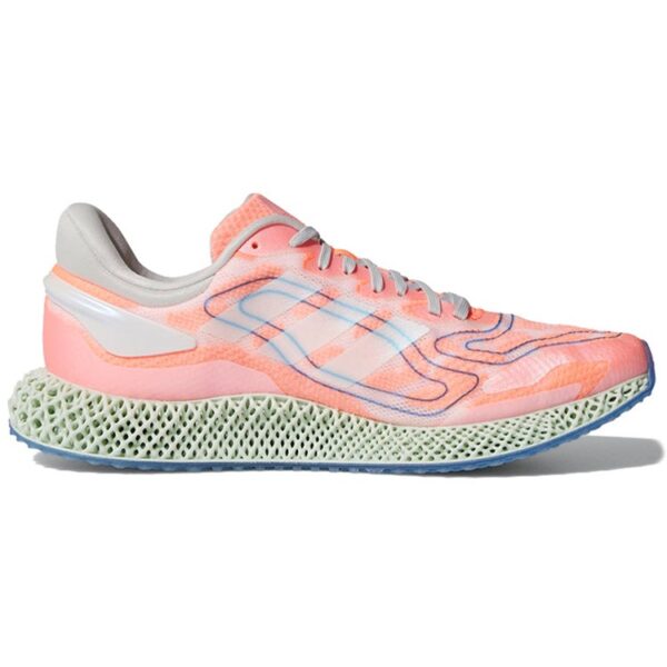 adidas 4D Run 1.0 Cloud White Signal Coral
