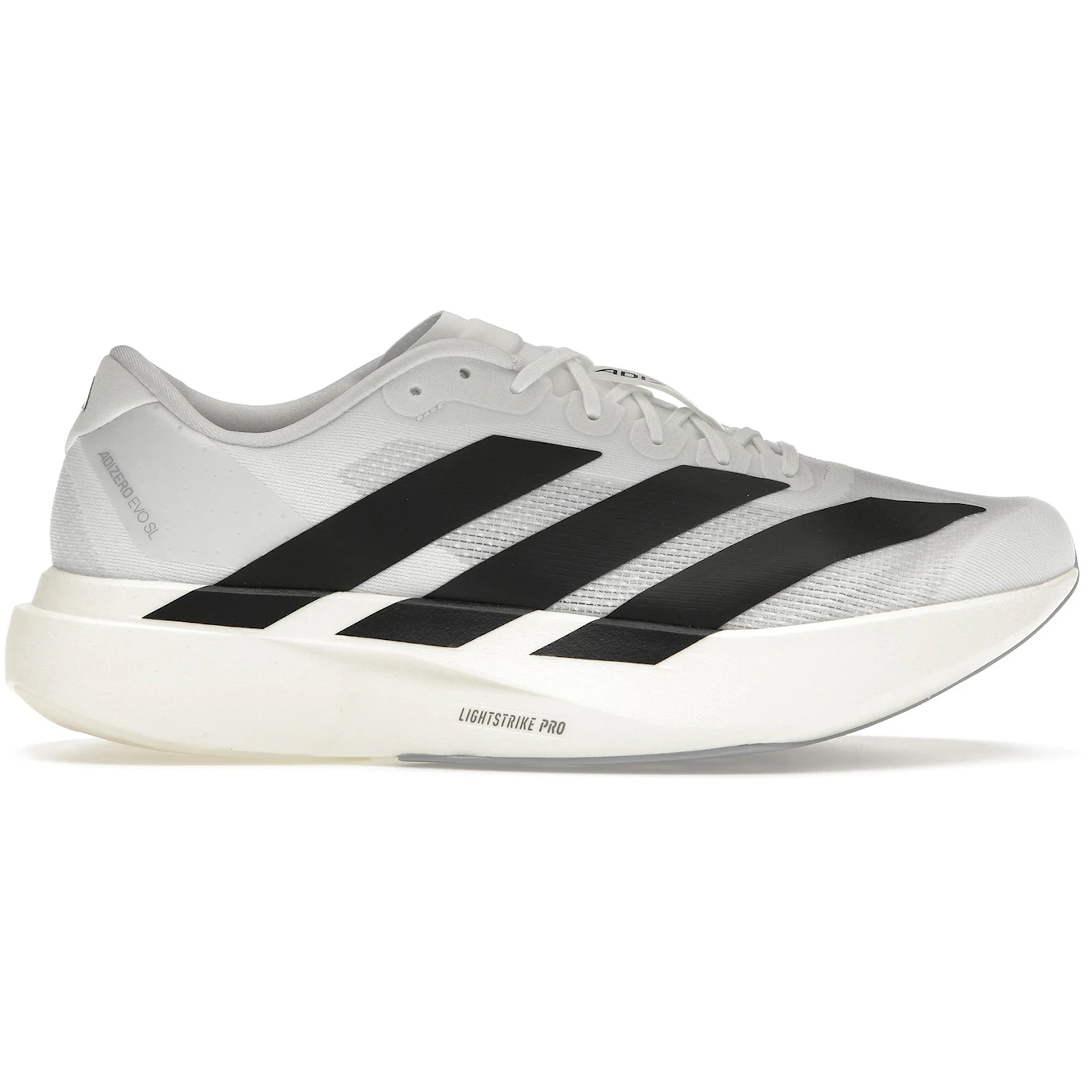 adidas Adizero Evo SL White Black 1 adidas Adizero Evo SL White Black