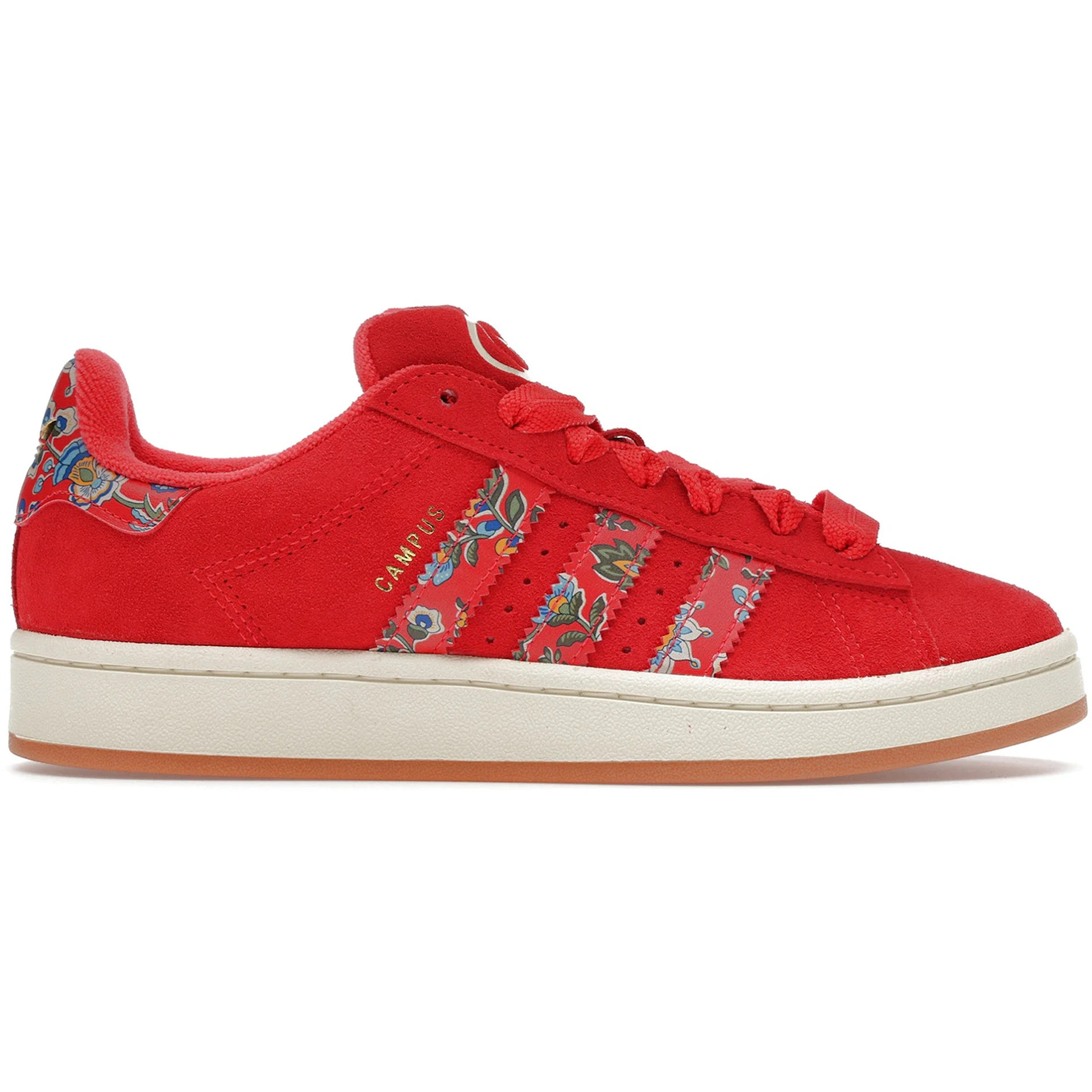 adidas Campus 00s Liberty London Semi Lucid Red (Womens) 2 adidas Campus 00s Liberty London Semi Lucid Red Womens