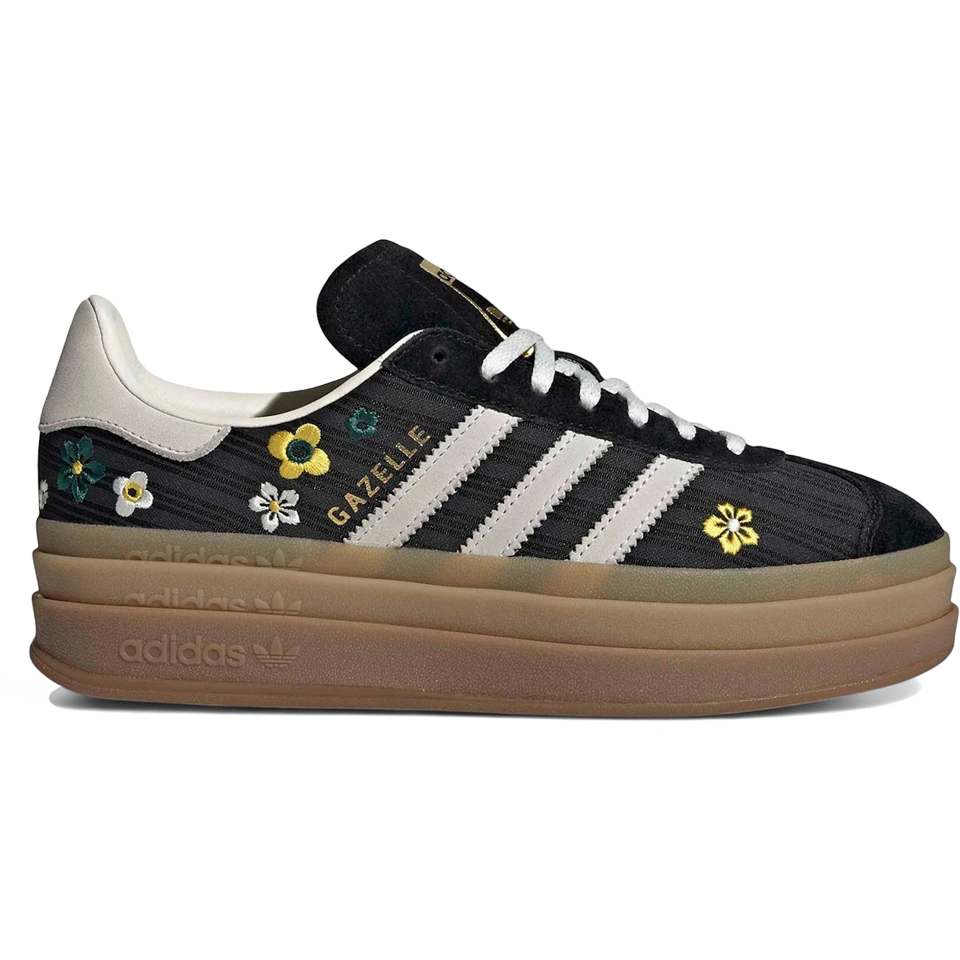 adidas Gazelle Bold Liberty London Black (Womens) 1 adidas Gazelle Bold Liberty London Black Womens