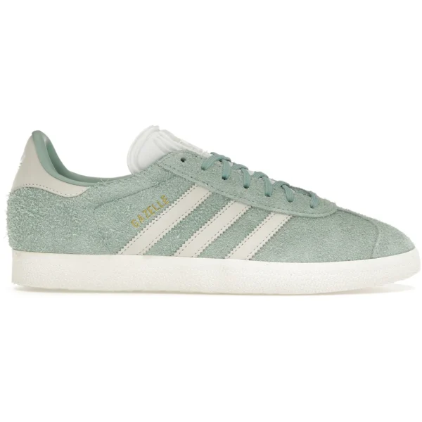 adidas Gazelle Hazy Green Off White Cloud White (Womens)