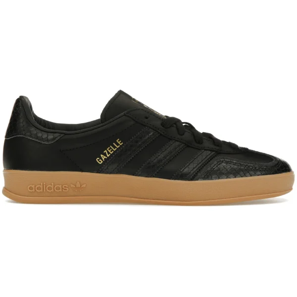 adidas Gazelle Indoor Core Black Snakeskin